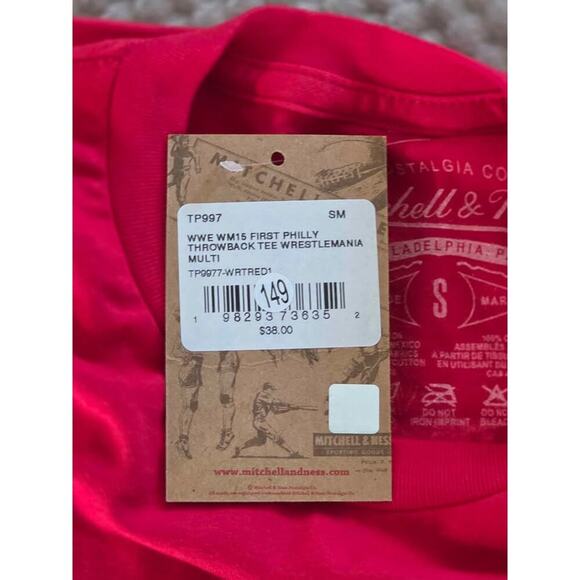 NWT “WrestleMania XV 1999 Throwback T/Mitchell & Ness NWT”Officially licensed - Picture 4 of 9